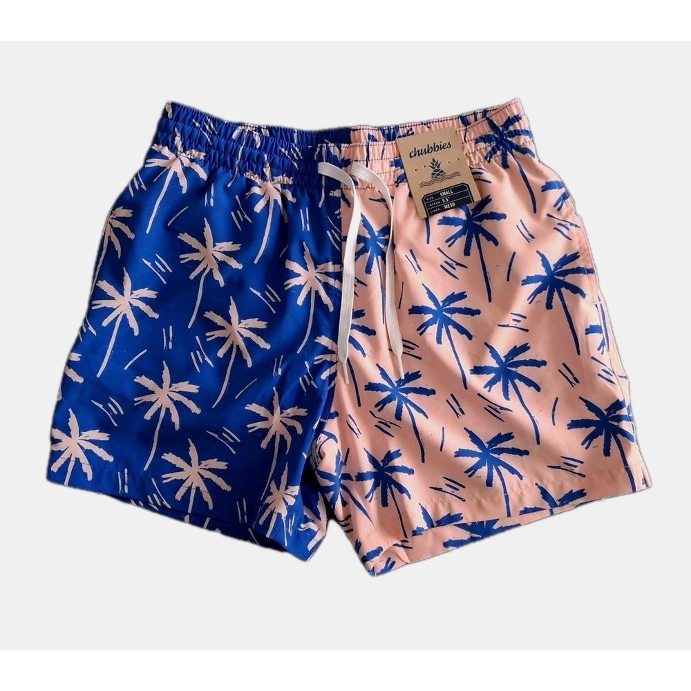 NWT Chubbies Mens Small The Weekend Kings 5.5" Inseam Classic Swim Trunks $69.50
